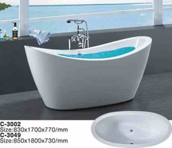 Купить Акриловая ванна Atlantis C-3002 Киев, Украина, Есть размеры, 160, 170, 180х80..110см, 